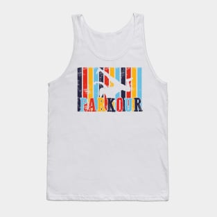 Vintage Distressed Style Parkour Tank Top